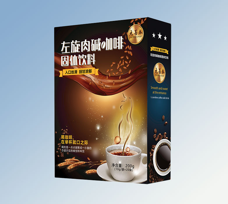 元若春牌左旋肉堿咖啡固體飲料